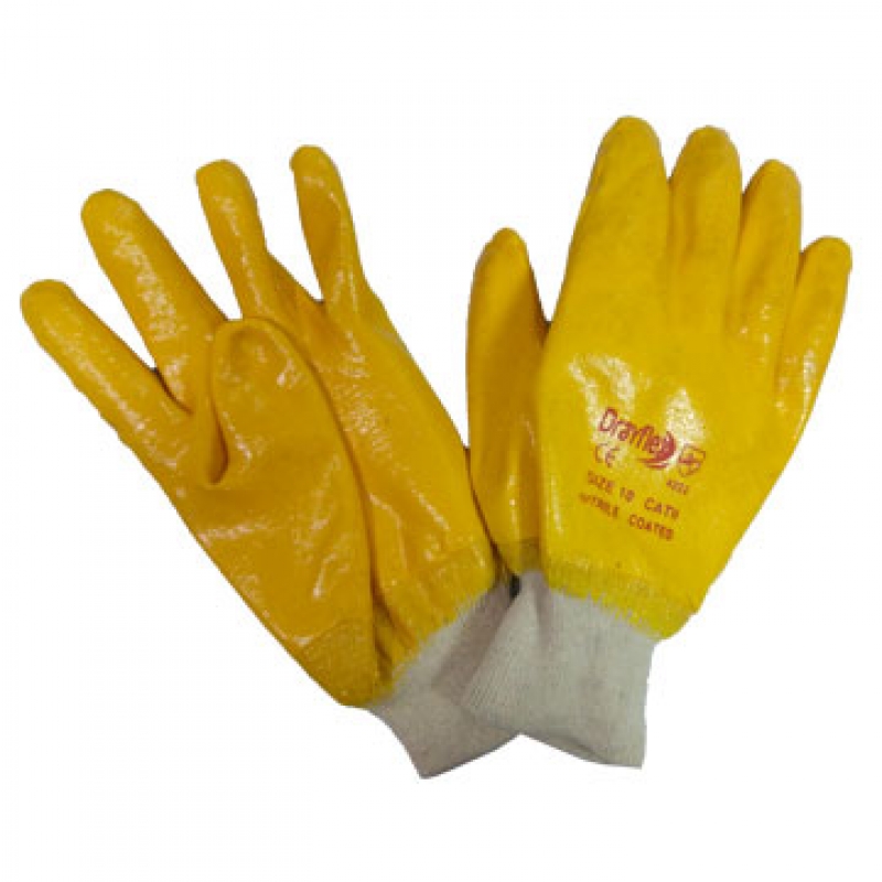GUANTE AC-NITRILO DRAYFLEX AMARILLO P.ELASTIZAD