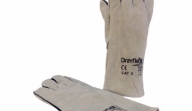 GUANTE SOLDADOR FORRADO GRIS DRAYFLEX