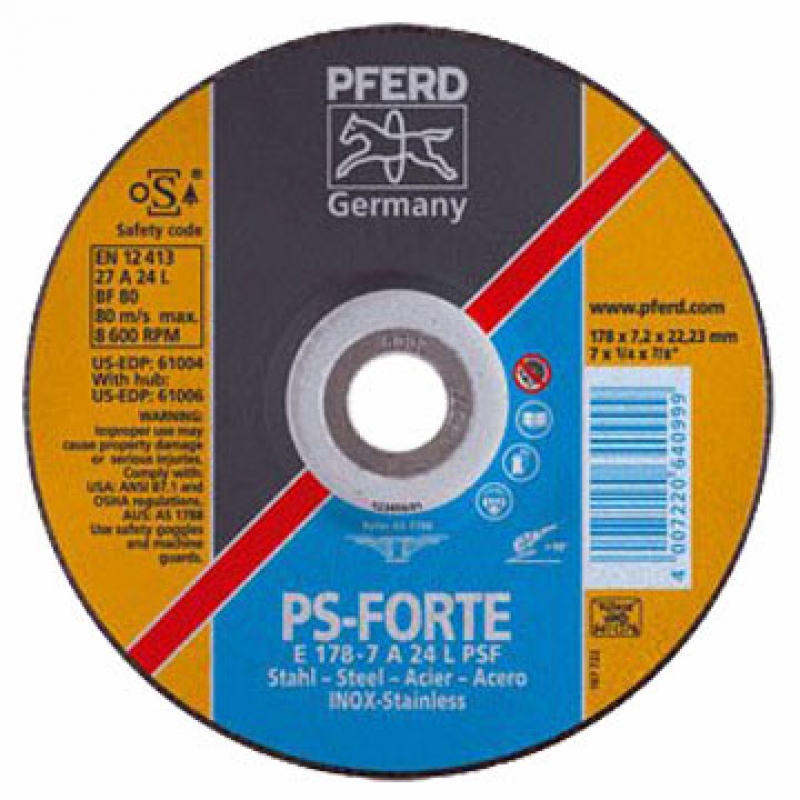 DISCO DESBASTE PFERD E 178X7