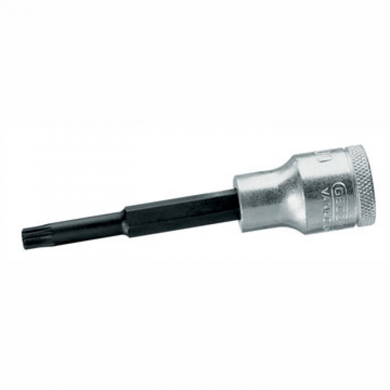 INX19L-DADO MULTIDENTADO LARGO ENC.1/2" 8MM GEDORE