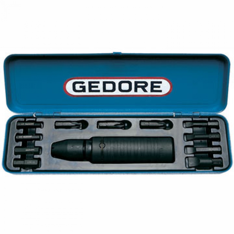K1900-613-1/4 DESTORNILLADOR DE IMPACTO C/PUNTAS GEDORE