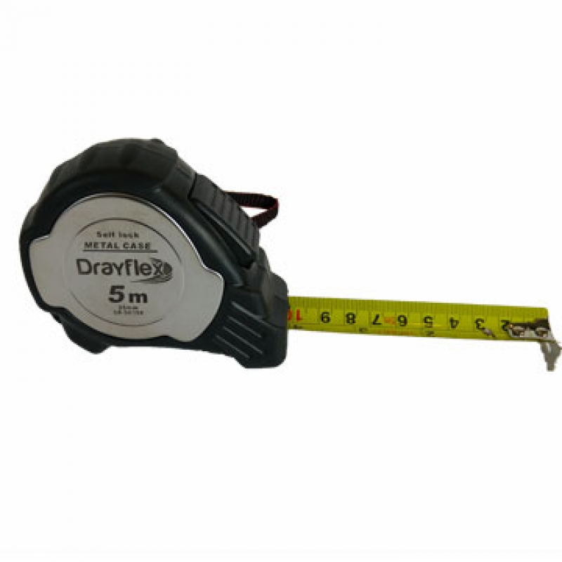 CINTA METRICA DRAYFLEX 8M METALICA CON GOMA
