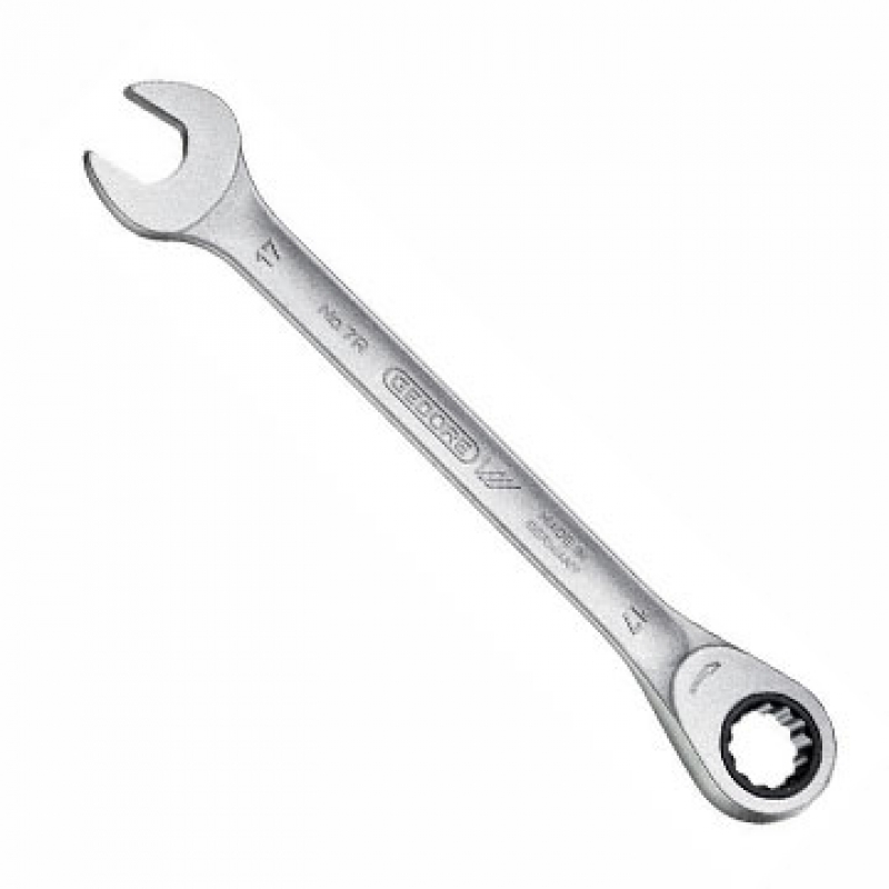 7 R 10 LLAVE COMBINADA CON CRIQUET GEDORE 10MM