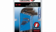 42-9P JUEGO LLAVE HEXAGONAL 1/16-3/8 GEDORE