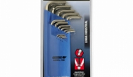 42KEL-9M JUEGO LLAVE HEX.LARGA P/BOLA 1.27-10MM