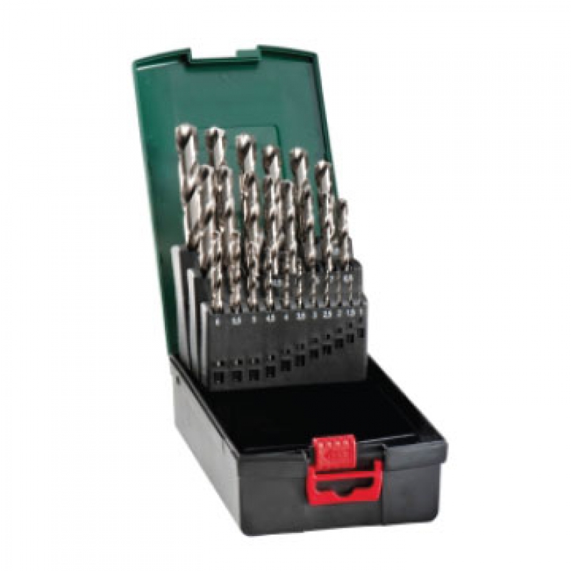 JUEGO DE MECHAS HSS 25 PIEZAS DE 1 A 13 MM ESCALA 0,5 MM