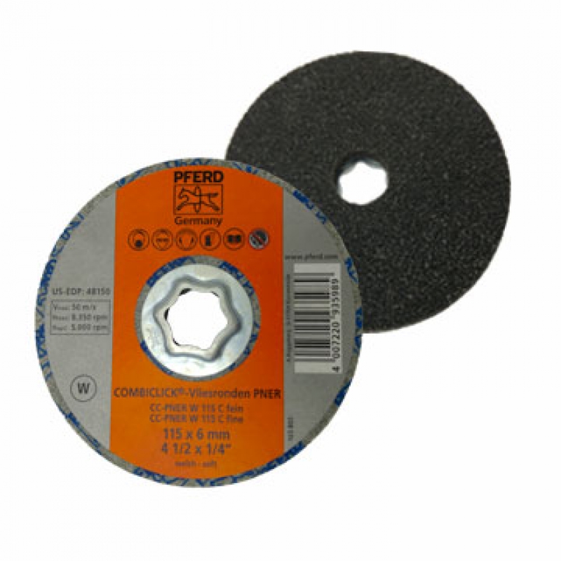 DISCO POLINOX PNER CC-W PFERD 115 GRIS