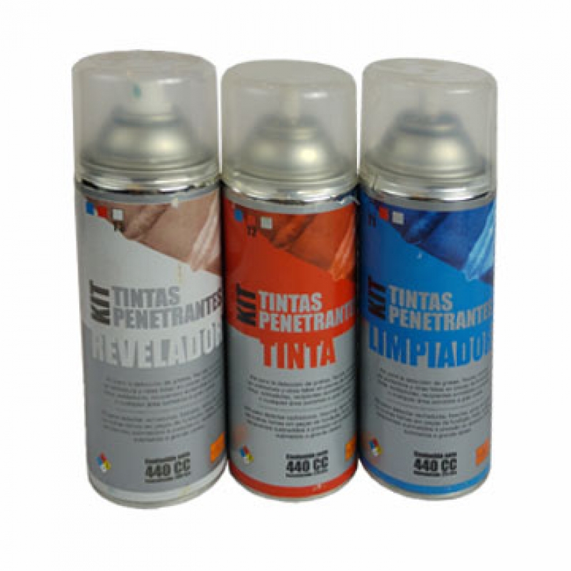 KIT DE TINTAS PENETRANTES 3 UNIDADES